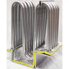 Heat exchanger assembly for HVACR heaters and heat exchangers. Transfers heat from combustion gases to air in residential or commercial heating systems. Direct replacement for compatible LENNOX heating units.