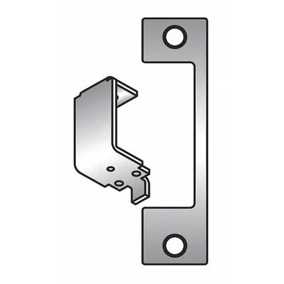 HES HM 630 Electric Strike Faceplate, 4-7/8 in H, 1-1/4 in W, for Series 1006 - Electric Strike Faceplates