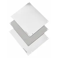 HOFFMAN Interior Panel: Back Panel Panel, 39 in Overall Ht, 27 in Overall Wd, Steel, Galvanized (MPN A42P30G)