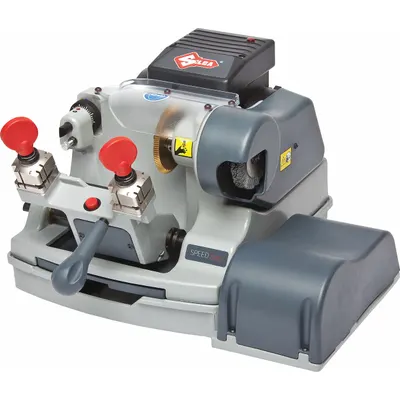 KABA ILCO Key Duplicator: Semi-Auto, Cruciform/Flip Style/Vehicle, 11 3/4 in Machine Ht - Semi-Automatic Key Duplicators