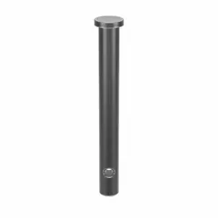 Steel clevis pin with plain finish, 5/16 in diameter and 2-3/4 in shank length. Used as a removable fastener in mechanical linkages such as connecting rods, yokes, and hydraulic cylinders. Supplied in a 25-pack.