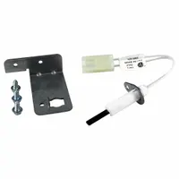Direct Spark Igniter: OEM, Silicon Nitride, 4 1/4 in Lead Lg, 120V AC, Hardwired, Round Tip (MPN 41-428N)