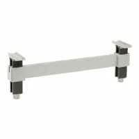 This CAMBRO Bottom Shelf Dunnage Stand from the Elements Xtra series is a shelving accessory designed to elevate stored items off the floor. It measures 48 inches in height, 24 inches in depth, and 48 inches in length, with an End/Side configuration. The Speckled Gray finish provides a sanitary platform for pallets, containers, or equipment in commercial kitchens, warehouses, or industrial settings, improving airflow and cleaning access