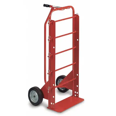 GARDNER BENDER Wire Spool Cart: 700 lb Load Capacity, Red - 2-Wheel Tilt-Style Wire-Spool Dispensing Carts