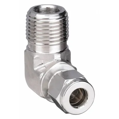 PARKER Double-Ferrule Stainless Steel Compression Elbow - Double-Ferrule Stainless Steel Fittings