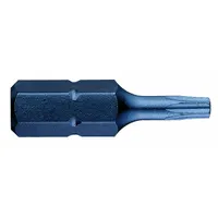WESTWARD Insert Bit: Insert Bit, T7 Bit Size, Imperial, Torx® Head, T7 Bit Industry Size, Std, 5 PK