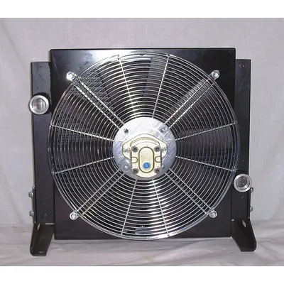 COOL-LINE HR100-0050 Hydraulic Motor Driven Forced Air Oil Cooler - Hydraulic Motor Driven Forced Air Oil Coolers