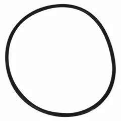 Viton gasket with O-ring for straight centrifugal pumps. Compatible with Dayton pump models 2ZXP9-2ZXT6. Used to seal pump components and prevent fluid leaks in industrial fluid handling systems.