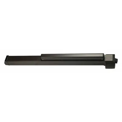 VON DUPRIN 22NL-OP-3-313 Rim Exit Device with Touchbar, Bronze, Night Latch - Rim Push Bars