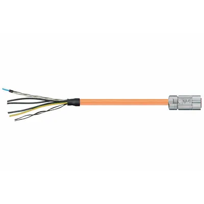 READYCABLE Servo Cable: Basic Cable, 30 ft Lg, For Allen-Bradley, Similar To 2090-CSBM1DG-10AF - Allen-Bradley-Style Servo Hybrid Cable Cordsets