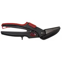 BESSEY Metal Cutting Snip: Straight, 9 1/4 in Overall Lg, 2 in Cutting Lg, Stainless Steel, Plastic (MPN D51A)
