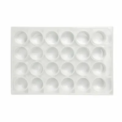 CAPLUGS 24-Well Microplates: Non-Sterile, 24 Wells, 3.5 mL, 85 mm Dia, Square - Multiple Well Plates