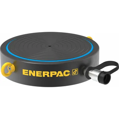 ENERPAC Hydraulic Ram: Single Acting, 400 ton Nominal Capacity, 0 in Nominal Stroke Lg - Low Profile Rams