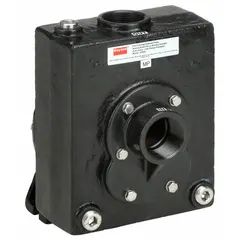 This self-priming pedestal pump features a cast iron housing and a 2 hp motor, delivering a maximum head of 76 ft. The 5/8 in shaft outside diameter supports fluid transfer in industrial applications such as water circulation and liquid handling in manufacturing or processing facilities.