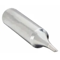 HAKKO Soldering Tip: T18 Series, Bevel, 1 mm W, 13.5 mm Lg (MPN T18-C1)