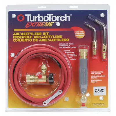 TURBOTORCH Extreme Series Swirl Flame Torch Kit for MC Cylinders - Swirl Flame Torch Kits for "MC" Cylinders