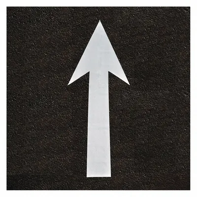 3M L270ES-SA Pavement Tape Straight Arrow, 4 Pack - Pavement Symbols & Legends Tape