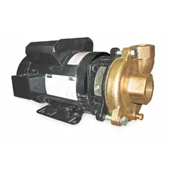 This straight centrifugal pump is powered by a 3 hp TEFC motor operating on 230V AC. It delivers a maximum head of 74 ft and features a 2-inch intake with a 1 1/2-inch discharge. Suitable for water circulation, transfer, and boosting in industrial fluid handling systems.
