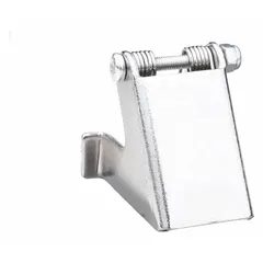 Latch assembly for hoist hooks, used to secure the hook opening and prevent slings or loads from dislodging during lifting. Suitable for industrial material handling applications.