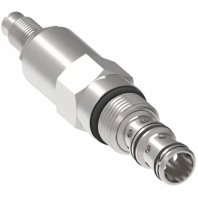 CHAR-LYNN Pressure Control Valve: Screw Adjustment, C-8-2 Valve Cavity Size, Pressure - Pressure Control Cartridge Valves