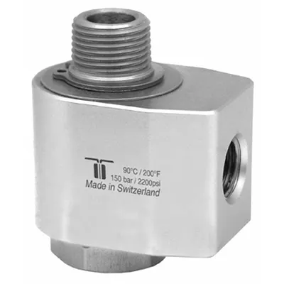 MOSMATIC Nickel-Plated C38500 Brass Rotating Joint - Brass Rotating Joints & Unions
