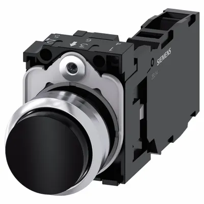 Siemens Extended Push Button Operator: Non-Illuminated, Extended Profile, Non-Metallic - Extended-Length Push Buttons