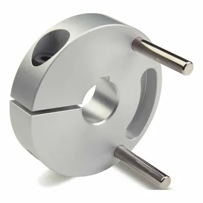 RULAND MANUFACTURING Controlflex Coupling Hub: 1° Angular Misalignment, 1.5 mm Axial Motion - Double Insert Hubs for Keyed Shafts
