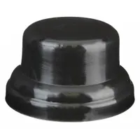 Protective boot designed for flush push buttons in the Class 52 series. Fits over push button actuators to shield against dust, moisture, and mechanical damage in industrial control panels. Black rubber construction