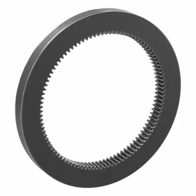 KHK GEARS Internal Ring Gear: Module m 0.8, 100 Teeth, 80 mm Pitch Dia - Metric Internal Gears