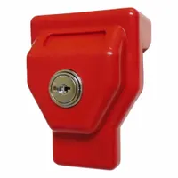 APPROVED VENDOR Gladhand Lock: Polyethylene, Red, Not Keyed Alike (MPN 94201)