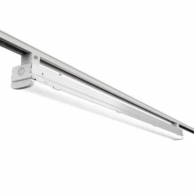 LITHONIA LIGHTING Linear Ambient Fixture: LED, Linear Shape, 15 W_35 W, 4 ft Lg, Compatible with Track J - Linear Track Heads