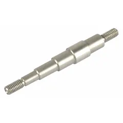 This bearing shaft is a replacement component for industrial equipment. It is designed for use in bearing assemblies to support rotating shafts and reduce friction. Compatible with Dayton models 5UWF3, 5UWF4, and 5UWF6.