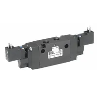 PARKER Solenoid Air Control Valve: B, Four-Way / Two-Position, Double Solenoid, 120V AC, Non-Locking (MPN B824BB553A)