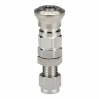 PARKER Coupler: 1/4 in Coupling Size, A-Lok Tube End, A-Lok Tube End, 316 Stainless Steel (MPN 4A-Q4CY-SSP)