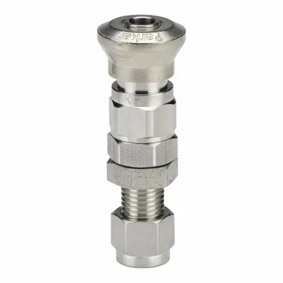 Parker Coupler: 1/4 in Coupling Size, A-Lok Tube End, A-Lok Tube End - CPI Series Hydraulic Quick-Connect Coupling Bodies