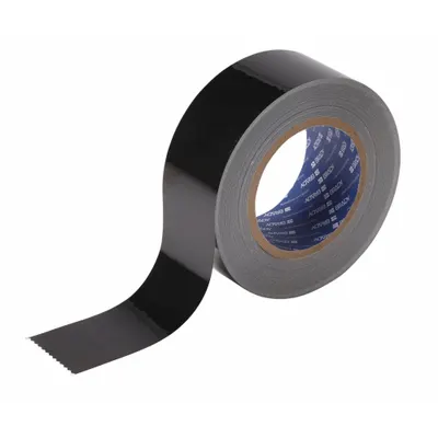 BRADY Floor Marking Tape: Gen Purpose, Solid, Black, 2 in x 100 ft, 8 mil Tape Thick - General Purpose Floor Marking Tape