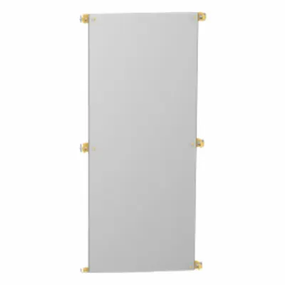 HAMMOND Inner Panel: Back Panel Panel, 39.87 in Overall Ht, 20 in Overall Wd, Steel - Interior Mounting Panels