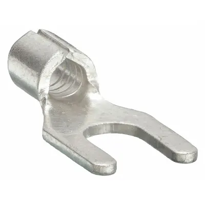 OEM Fork Terminals: Bare, #6 Stud Size, 16 AWG – 14 AWG Wire Range, Std Fork - Non-Insulated Fork Terminals