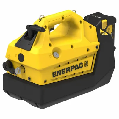 ENERPAC Cordless Pump,2L,3/2 Man,2 Batt,115V N. Am Charger,54V: 10,000 psi Max. Op Pressure - Cordless Electric Hydraulic Pump Units