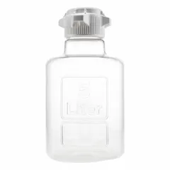 APPROVED VENDOR 5 L Handleless Round Carboy with 83 mm Screw Cap, White
