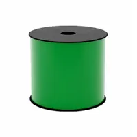 Continuous Label Stock: 4 in x 150 ft, Vinyl, Green (Gloss), Indoor/Outdoor (MPN BMSLT405)