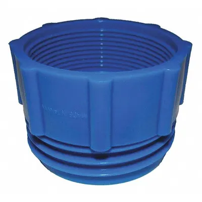 ACTION PUMP Bung Adapter: Bung Adapter, Polyethylene, For 30 Gal Drum/55 Gal Drum Container - Bung Adapters