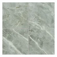 ARMSTRONG FLOORING Floor Tiles: Gray Mist, Tivoli Travertine, 12 in Tile Wd, Embossed, Rounded (MPN D7379461)