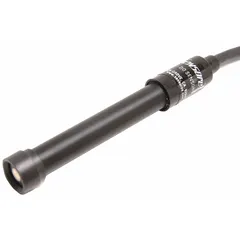 Noryl-constructed dissolved oxygen sensor with a measurement range of 0 to 20 mG/L. Features tinned leads (TL) for connection and a 0.76 m cable. Used for dissolved oxygen testing in water quality monitoring and wastewater treatment applications.