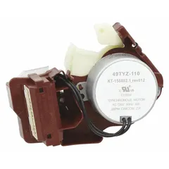 Genuine OEM actuator for Whirlpool washers and dryers. Controls movement of components such as drain pump or door lock to ensure proper cycle operation. Common replacement part for appliance repair.