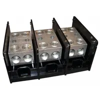 MERSEN Power Distribution Block: Open, Lug, Lug, 4 AWG – 500 kcmil For Line Side Wire Sizes (MPN MPDB69093)