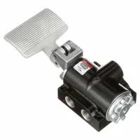ARO Manual Air Control Valve: K, Four-Way / Two-Position, Foot Pedal, Gray, 90 scfm Flow Rate - Max (MPN K214FS)