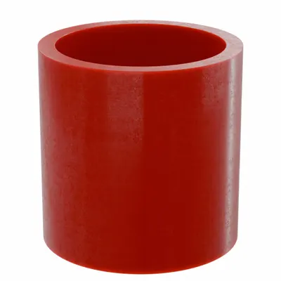 BUNTING BEARINGS J-4200 Red PTFE Sleeve Bearing - General Purpose Plastic Sleeve Bearings