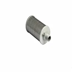 Replacement muffler assembly for pneumatic air motors and gearmotors. Reduces exhaust noise in pneumatic systems. Compatible with select Ingersoll Rand models.
