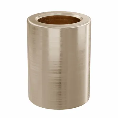 OILITE Sleeve Bearing: Bronze, SAE 841, 6 mm Bore, 9 mm OD, 12 mm Lg, 49,938 lb/sq in-fpm Max PV - Lubricated General Purpose Metallic Sleeve Bearings
